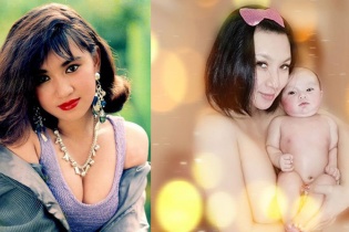 Tình cũ Lý Hùng lo sợ khi lần đầu làm mẹ ở tuổi 40