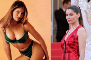 Khó nhận ra "biểu tượng sex" một thời Laetitia Casta
