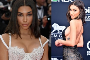 Choáng với trang phục hở ngực của "tình cũ" Justin Bieber