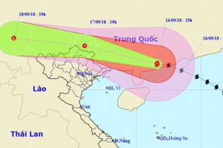 Vì sao bão số 6 đi lệch sang Trung Quốc?