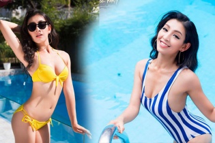 Lê Thanh Tú sở hữu đường cong cực nóng bỏng