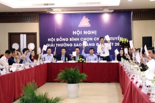 Toàn cảnh Hội nghị Chung tuyển Sao Vàng đất Việt 2018