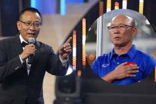 MC Lại Văn Sâm gửi "lời xin lỗi" tới HLV Park Hang Seo