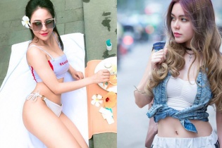 Nhan sắc nóng bỏng của hai hot girl tham gia Táo quân 2019