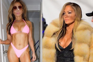 Jennifer Lopez sexy trên trường quay phim mới