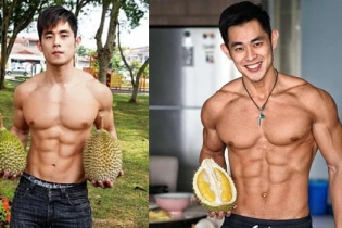 "Lịm tim" với "những chàng trai sáu múi bên sầu riêng"