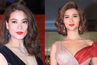 Dàn người đẹp chưng diện trên thảm đỏ Cánh Diều Vàng