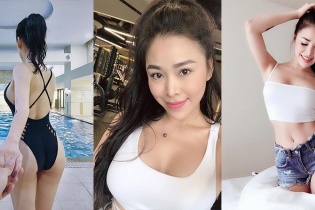 Bạn gái vóc dáng bốc lửa của Dũng trong phim “Về nhà đi con” 