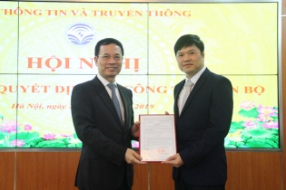 Ông Hoàng Minh Cường được bổ nhiệm làm Cục trưởng Cục Viễn thông