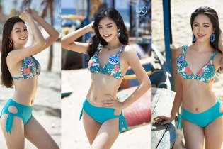 Mãn nhãn với dàn  thí sinh Miss World Vietnam 2019 diện bikini