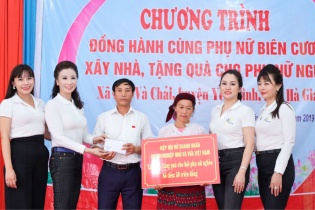 Hiệp hội nữ Doanh nhân doanh nghiệp nhỏ và vừa Việt Nam đồng hành cùng phụ nữ biên cương 