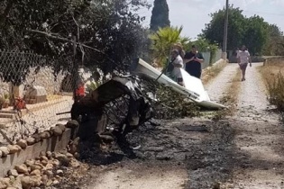 Hai máy bay va chạm trên không ở Tây Ban Nha