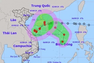 Dự báo thời tiết: Biển Đông xuất hiện hai áp thấp nhiệt đới