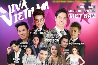 Ngọc Sơn làm đêm nhạc miễn phí, sáng tác ca khúc cổ vũ đội tuyển Việt Nam 