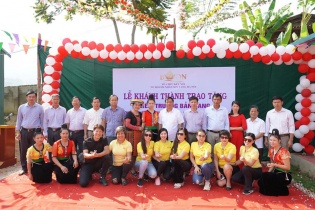 Tổ chức Bwon trao 2 điểm trường mầm non tại xã vùng cao khó khăn của tỉnh Sơn La