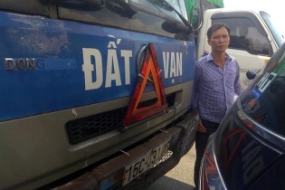 Tài xế Vĩnh Phúc đăng tin tìm người gây tai nạn để trả lại 12 triệu đồng