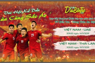 Ban tổ chức Lễ hội Dừa Bến Tre 2019: Miễn phí xem vòng loại World Cup qua màn hình lớn