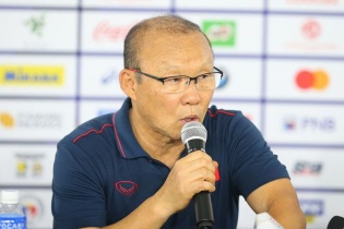 HLV Park Hang Seo: "Các cầu thủ đã chiến đấu với tinh thần Việt Nam"