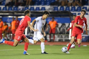 Báo Thái Lan tiếc nuối sau khi U22 Việt Nam thắng Singapore