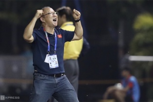 HLV Park: "Việt Nam vượt qua trận khó nhất từ đầu giải"