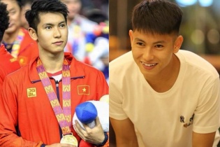Vẻ điển trai của "hot boy" U22 Việt Nam tại SEA Games 30