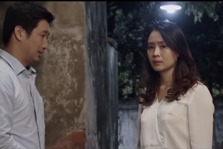 "Hoa hồng trên ngực trái" tập 41: Thái bị ngộ độc tại cửa hàng của Khuê