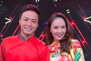 Hồng Diễm: Tôi đóng cặp với Hồng Đăng ông xã càng yên tâm