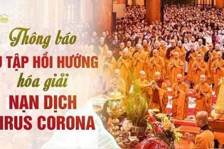 Dừng chương trình Chùa Ba Vàng chỉ cách hóa giải dịch virus corona