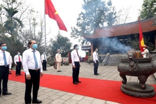 Giỗ Tổ Hùng Vương năm 2020: Thành kính hướng về cội nguồn tiên tổ