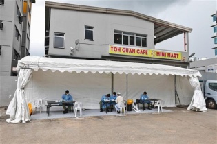 Singapore dựng bệnh viện dã chiến tại các trung tâm triển lãm