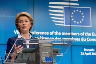 Châu Âu tiên phong gây quỹ 8 tỷ USD cho nghiên cứu vắcxin COVID-19