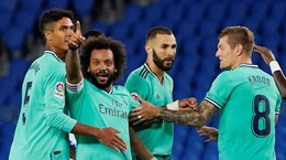 Đánh bại Sociedad, Real Madrid soán ngôi đầu của Barcelona