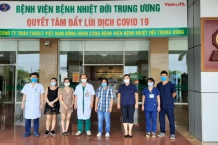 Thêm 4 trường hợp mắc COVID-19 được công bố khỏi bệnh