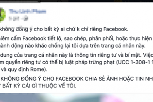 Cảnh báo người dùng Facebook lại mắc lừa trò đùa quyền riêng tư