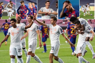 Hủy diệt Barcelona 8-2, Bayern Munich hiên ngang vào bán kết