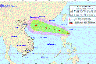 Áp thấp nhiệt đới đi vào Bắc Biển Đông, Bắc Bộ tiếp tục có mưa to