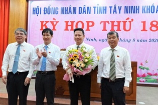 Ông Nguyễn Thanh Ngọc được bầu giữ chức Chủ tịch UBND tỉnh Tây Ninh