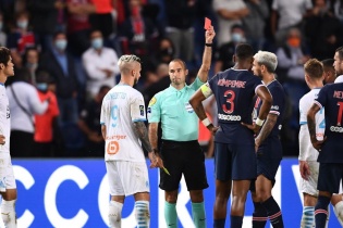 5 cầu thủ phải nhận thẻ đỏ trong trận Marseille đánh bại PSG