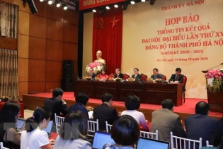 Thông tin kết quả Đại hội Đảng bộ thành phố Hà Nội lần thứ XVII