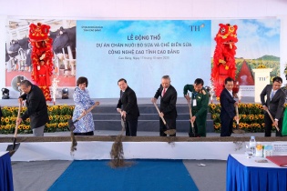 Tập đoàn TH khởi công dự án chăn nuôi bò và chế biến sữa tại Cao Bằng