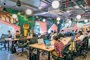 Nhiều tân binh gia nhập thị trường văn phòng làm việc chung