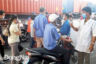 Các khu công nghiệp chủ động phòng chống dịch        