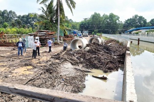 Bình Dương tăng tốc đầu tư công: Dự án xử lý nước thải tăng tốc sau dịch