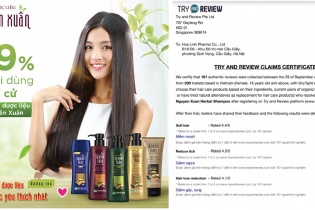 Dầu gội dược liệu Nguyên Xuân được khách hàng yêu thích
