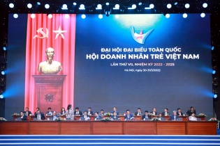[Ảnh] Đại hội đại biểu toàn quốc Hội Doanh nhân trẻ Việt Nam lần thứ 7