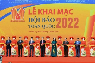 [Ảnh] Khai mạc Hội báo toàn quốc năm 2022