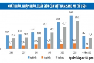Xuất khẩu của Việt Nam sang Mỹ có nhiều điểm vượt trội