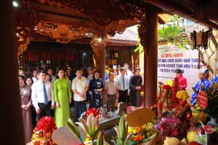 Lễ dâng hương tưởng niệm 905 năm ngày viên tịch của Nguyên phi Hoàng Thái hậu Ỷ Lan