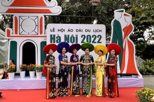 [Ảnh] Tưng bừng Lễ hội áo dài du lịch Hà Nội 2022