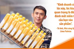 Tô Anh, Nhà sáng lập Limu Paletas: Rẽ hướng khởi nghiệp với kem trái cây tươi